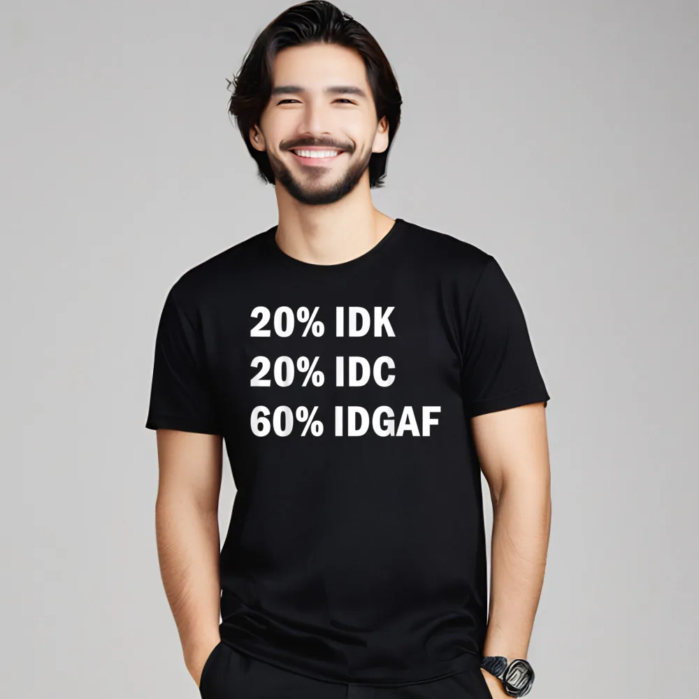 Футболка IDK IDC IDGAF, забавные специальные детские футболки с коротким рукавом, 100% хлопок, Молодежные топы с круглым вырезом, футболки, топы, футболки на День Матери
Футболка IDK IDC IDGAF, забавные специальные детские футболки с коротким рукавом, 100% хлопок, Молодежные топы с круглым вырезом, футболки, топы, футболки на День Матери