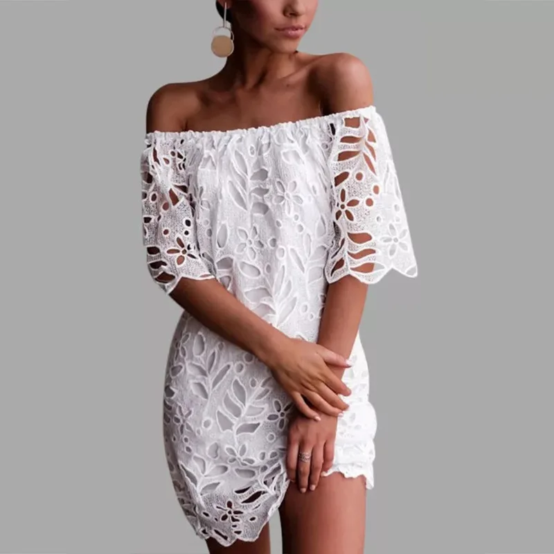 Summer New European and American Color Lace Lace Sleeved Commuter Dress with Top Skirt Fashion Skirt
Summer New European and American Color Lace Lace Sleeved Commuter Dress with Top Skirt Fashion Skirt