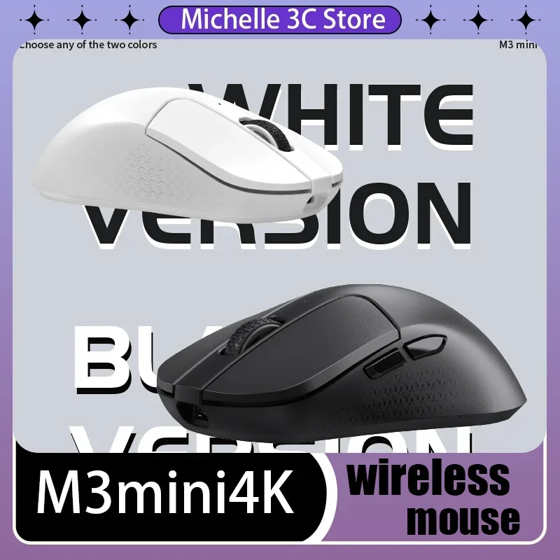 M3miniPAW33954K Three-mode Wireless Bluetooth Mouse 26000dpI Comes with Rechargeable Laptop Gaming Desktop Office 55g Light
M3miniPAW33954K Three-mode Wireless Bluetooth Mouse 26000dpI Comes with Rechargeable Laptop Gaming Desktop Office 55g Light