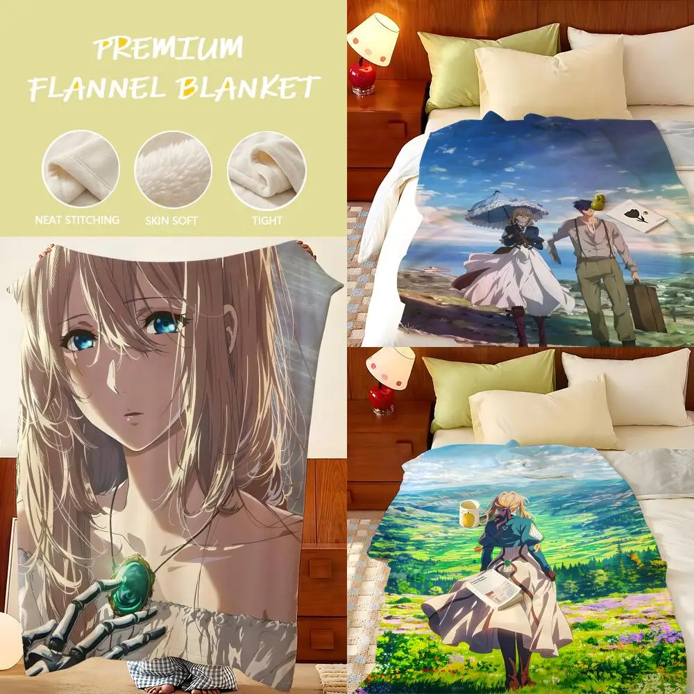 Anime V-Violet E-Evergarden Throw Flannel Throw Blanket, Lightweight Cozy, Durable Washable cute Cool
Anime V-Violet E-Evergarden Throw Flannel Throw Blanket, Lightweight Cozy, Durable Washable cute Cool