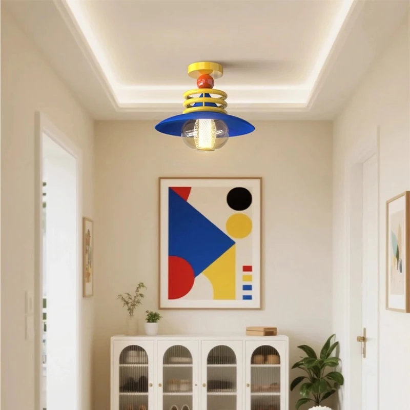 Мемфис Красочные потолочные светильники Металлический блеск Коридор Креативное дрейфующее окно Прихожая Вход Круглые светодиодные потолочные светильники
Мемфис Красочные потолочные светильники Металлический блеск Коридор Креативное дрейфующее окно Прихожая Вход Круглые светодиодные потолочные светильники