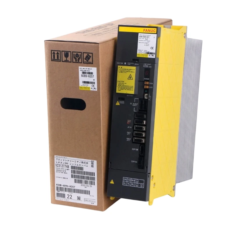Fanuc A06B-6096-H207 Servo Amplifier Tested ok Expedited Delivery
Fanuc A06B-6096-H207 Servo Amplifier Tested ok Expedited Delivery