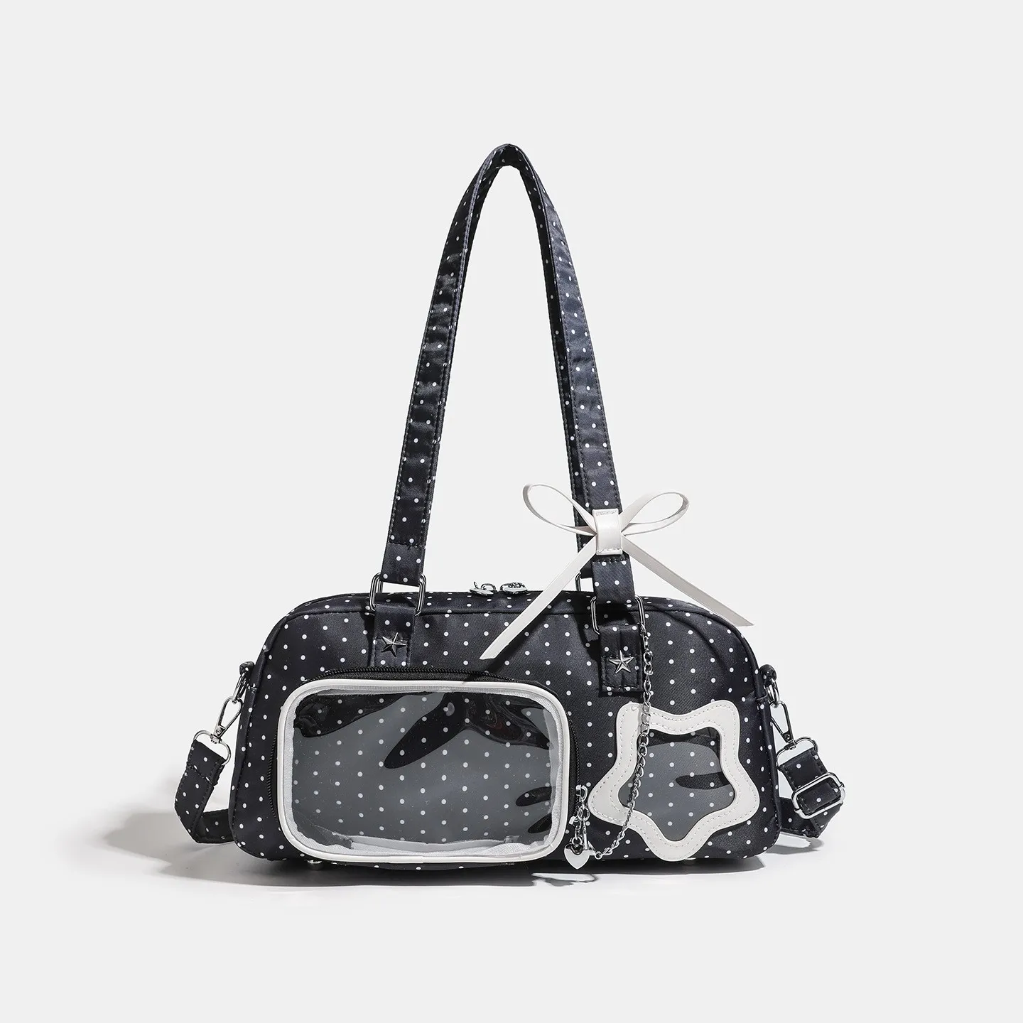 Dot Star Ita Bag Chain Crossbady Bolsos mujer Shoulder Underarm Bags for Woman Japanese Bolsas Large Capaci Bolsa Sac Femme
Dot Star Ita Bag Chain Crossbady Bolsos mujer Shoulder Underarm Bags for Woman Japanese Bolsas Large Capaci Bolsa Sac Femme