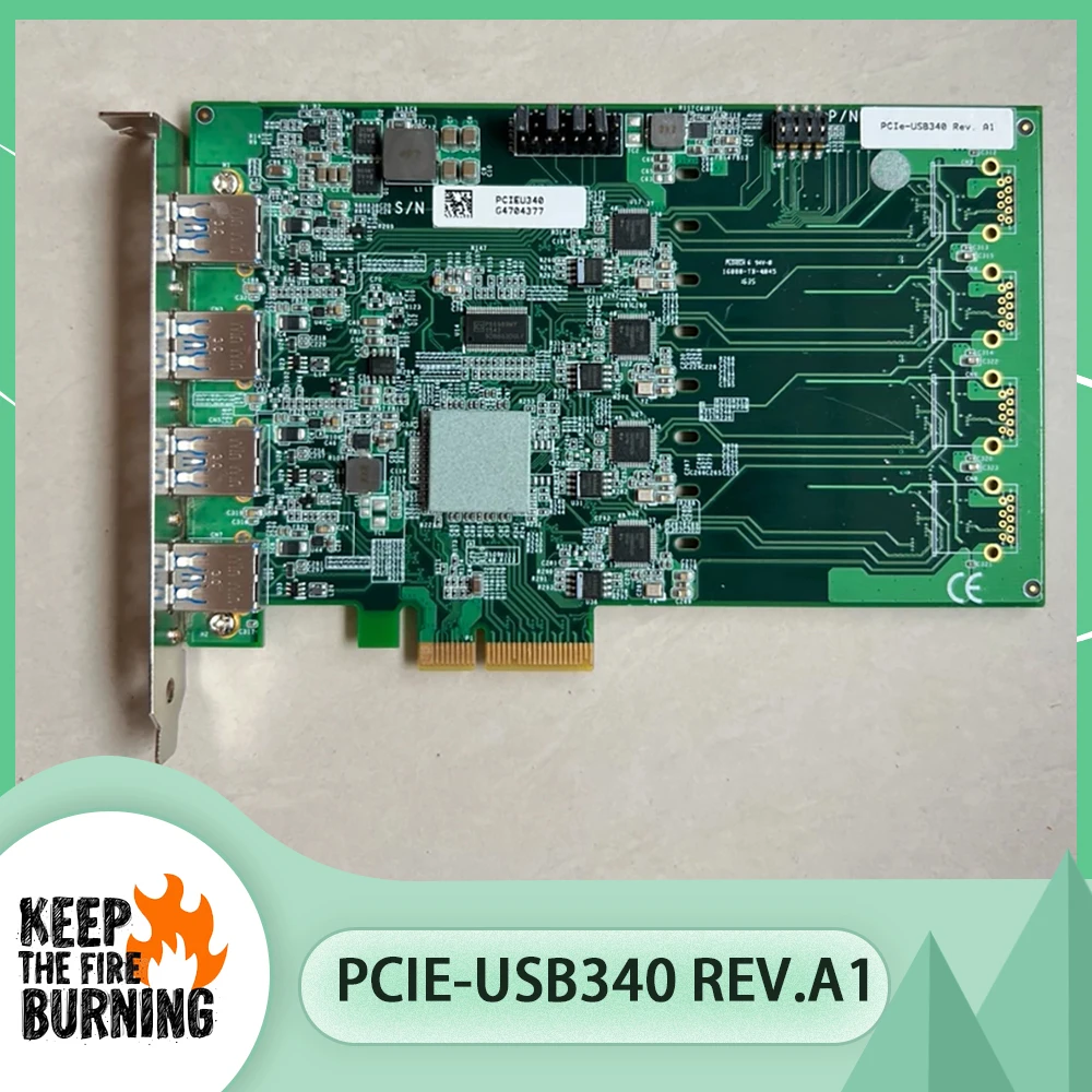 PCIE-USB340 REV.A1 Image and video capture card
PCIE-USB340 REV.A1 Image and video capture card