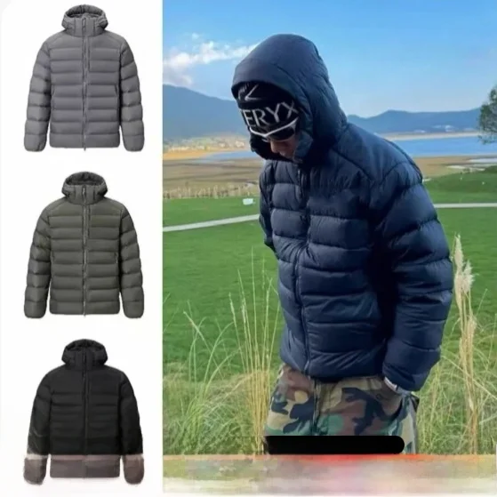 High Puffiness Cleanliness 90 White Duck down Men's Outdoor Windproof Rainproof down Jacket Regular Fit Long Sleeve Zipper Cl...
High Puffiness Cleanliness 90 White Duck down Men's Outdoor Windproof Rainproof down Jacket Regular Fit Long Sleeve Zipper Cl...