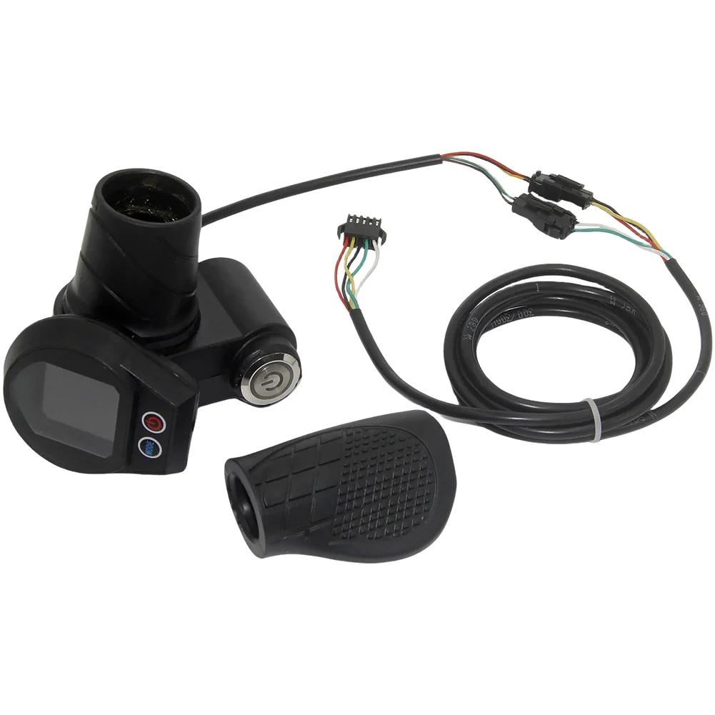 Commuting Daily Use Black E-bike Throttle 36V 48V Display Voltage Display Battery Level Monitor Compact Design
Commuting Daily Use Black E-bike Throttle 36V 48V Display Voltage Display Battery Level Monitor Compact Design