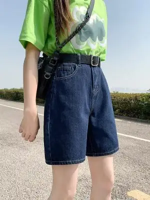 Shorts Women Denim Loose Summer Straight Korean Ins High Waist Casual Fashion All-match High-street Washed Vintage шорты женский
Shorts Women Denim Loose Summer Straight Korean Ins High Waist Casual Fashion All-match High-street Washed Vintage шорты женский