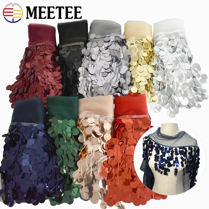 2/5Yards 18cm Sequin Fringe Tassels Trim Lace Ribbon for Wedding Party Dress Decor Tassel Curtain Fringes DIY Sewing Accessories
2/5Yards 18cm Sequin Fringe Tassels Trim Lace Ribbon for Wedding Party Dress Decor Tassel Curtain Fringes DIY Sewing Accessories