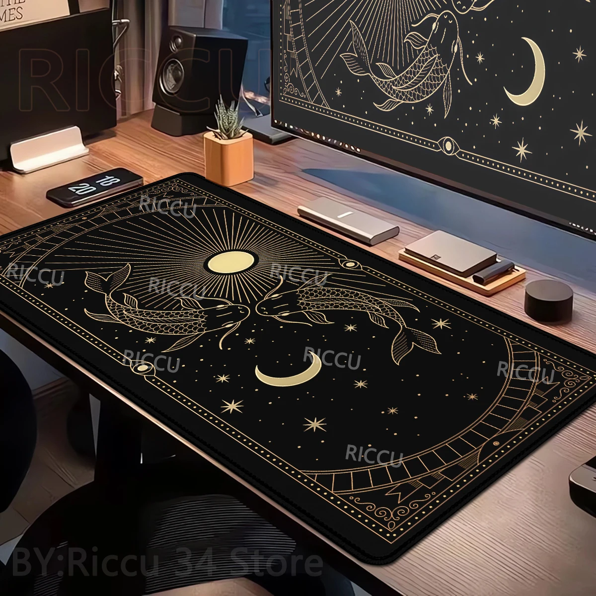 Koi Fish Mousepad PC Extended Desk Mat XL Gold Sun Mouse Pad HD Large Gaming Deskpad Anime Aesthetics TabeMat Office Accessories
Koi Fish Mousepad PC Extended Desk Mat XL Gold Sun Mouse Pad HD Large Gaming Deskpad Anime Aesthetics TabeMat Office Accessories