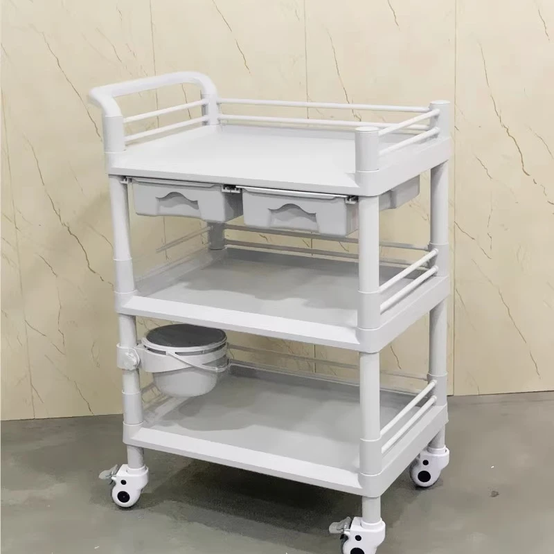 Beauty Trolley Beauty Salon Shelves Small Bubble Instrument Rack Stainless Steel Three Multi-function Tool Trolley 
Beauty Trolley Beauty Salon Shelves Small Bubble Instrument Rack Stainless Steel Three Multi-function Tool Trolley