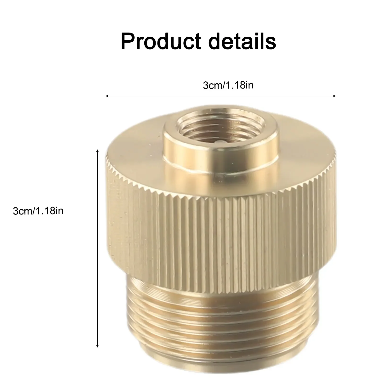 1x Outdoor Camping Gas Stove Tank Adapter Valve 1\"-20 UNF To 7/16\" For MAPP Camper Gas Tank Adapter Replacemence Accessories
1x Outdoor Camping Gas Stove Tank Adapter Valve 1\"-20 UNF To 7/16\" For MAPP Camper Gas Tank Adapter Replacemence Accessories