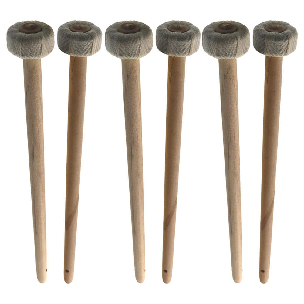 6 Pcs Small Accessories for Gong Mallet Drumsticks Mini Percussion Gongs and Cotton Linen Mallets Accessory Instrument Heads
6 Pcs Small Accessories for Gong Mallet Drumsticks Mini Percussion Gongs and Cotton Linen Mallets Accessory Instrument Heads