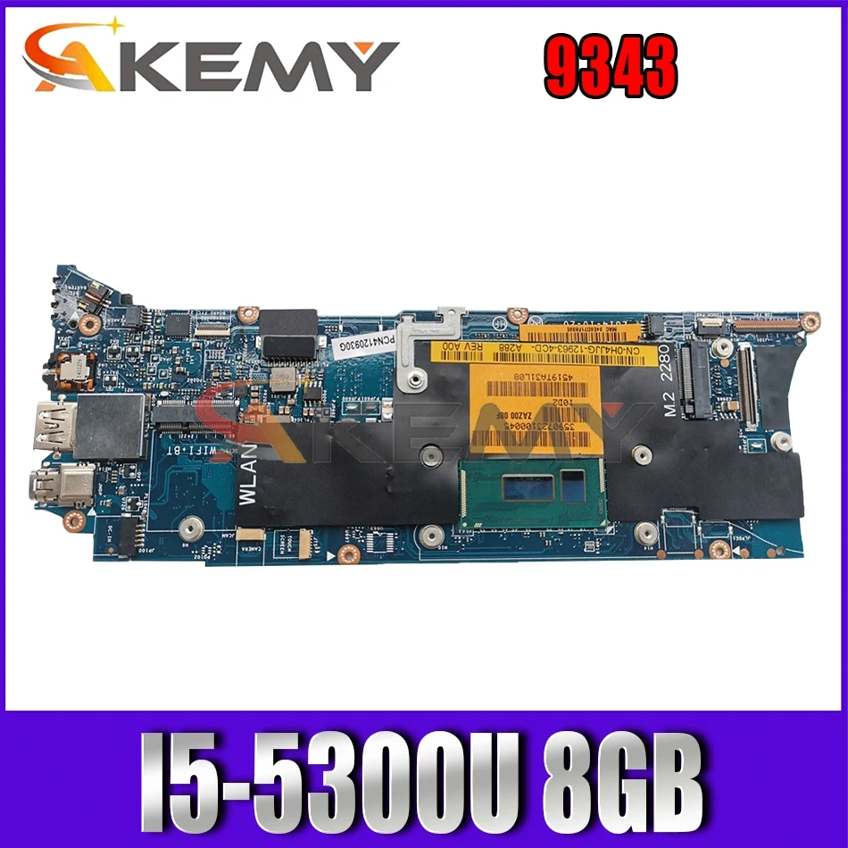 For Dell XPS 9343 P54G Notebook Mainboard LA-B441P I5-5200U I7-5500U 4G RAM Laptop Motherboard Full Tested 13
For Dell XPS 9343 P54G Notebook Mainboard LA-B441P I5-5200U I7-5500U 4G RAM Laptop Motherboard Full Tested 13