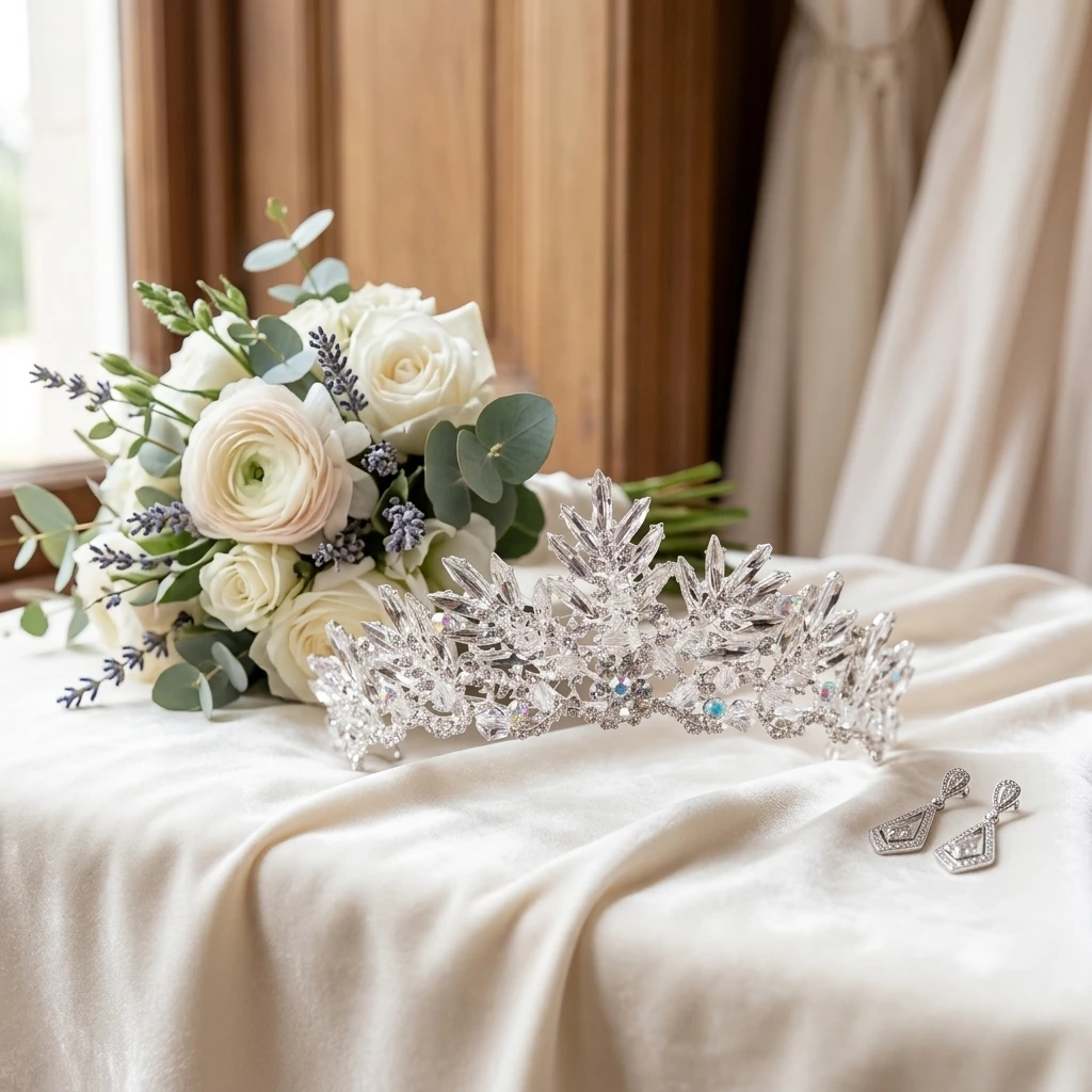 Bridal Crystal Headpiece For Wedding Party Princess Birthday Accessory
Bridal Crystal Headpiece For Wedding Party Princess Birthday Accessory