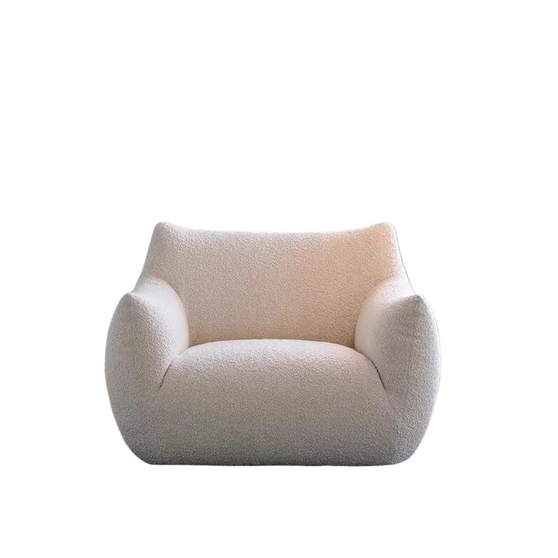 Nordic light luxury cream style retro sofa creative hotel homestay reception fabric
Nordic light luxury cream style retro sofa creative hotel homestay reception fabric