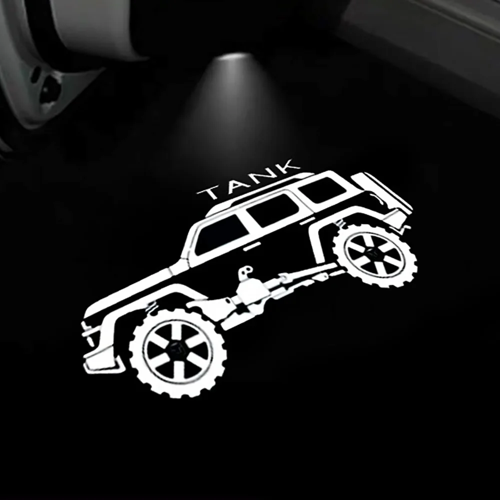 1 Pcs Induction Wiring Free Door Projection Light Decoration Atmosphere Light Fit For Tank 300 400 500 Car Door Welcome Light 
1 Pcs Induction Wiring Free Door Projection Light Decoration Atmosphere Light Fit For Tank 300 400 500 Car Door Welcome Light