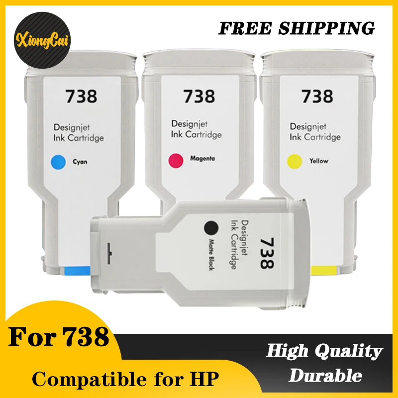 738 Совместимый картридж для чернил для HP738 738 Ink 676M6A 676M7A 676M8A 498N8A Premium Color Inkjet HP DesignJet T950 T850 Printer
738 Совместимый картридж для чернил для HP738 738 Ink 676M6A 676M7A 676M8A 498N8A Premium Color Inkjet HP DesignJet T950 T850 Printer