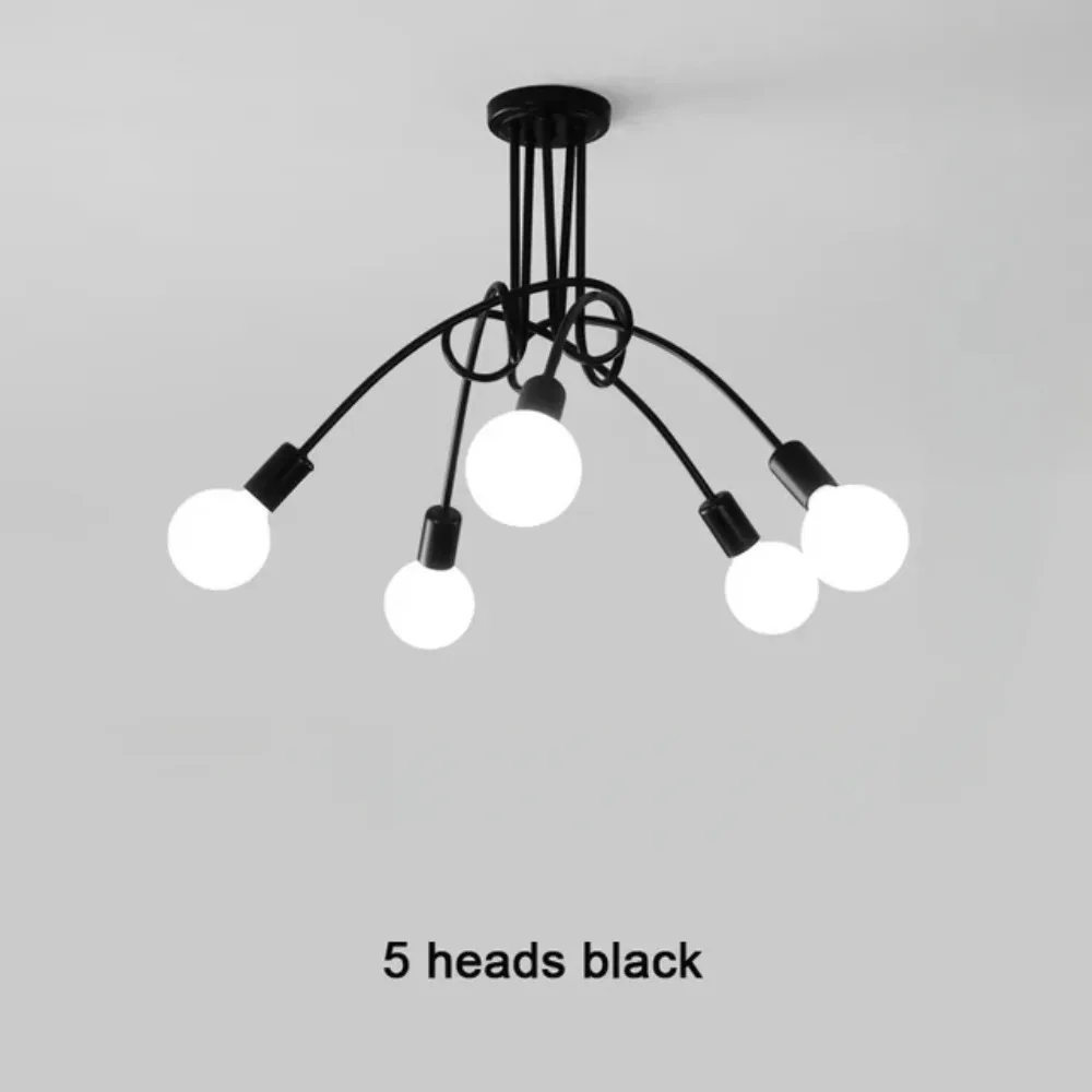 JOYINLED 3/5-Light Creative E27 Ceiling Light Modern Minimalist Chandelier for Hotel Restaurant Living Room Kitchen Bedroom Lamp
JOYINLED 3/5-Light Creative E27 Ceiling Light Modern Minimalist Chandelier for Hotel Restaurant Living Room Kitchen Bedroom Lamp