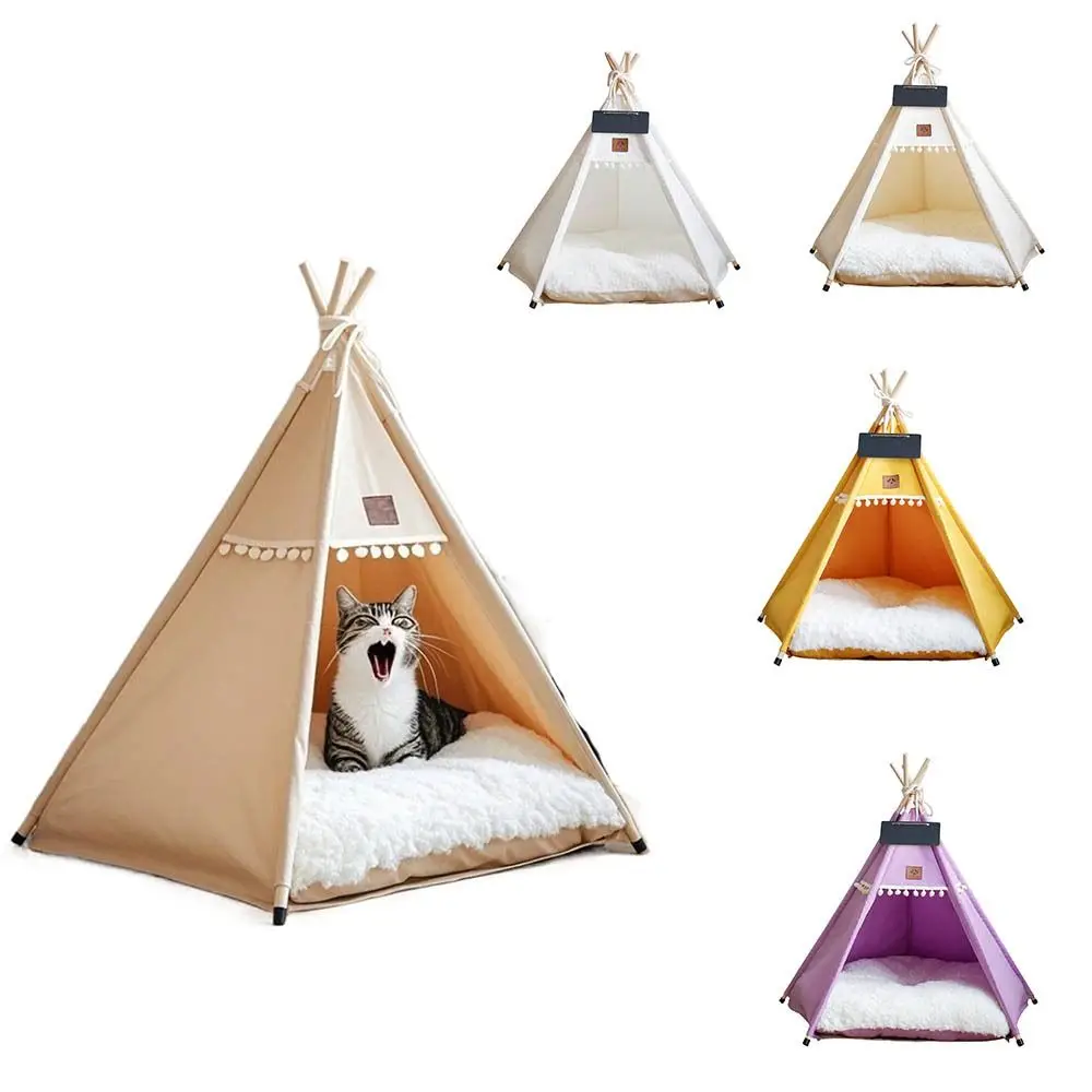 with Thick Cushion Cat Teepee Tent Washable Thick Cushion Dog Tent Bed Soft Mattress Foldable Pet Tent Kennel Pet Supplies
with Thick Cushion Cat Teepee Tent Washable Thick Cushion Dog Tent Bed Soft Mattress Foldable Pet Tent Kennel Pet Supplies
