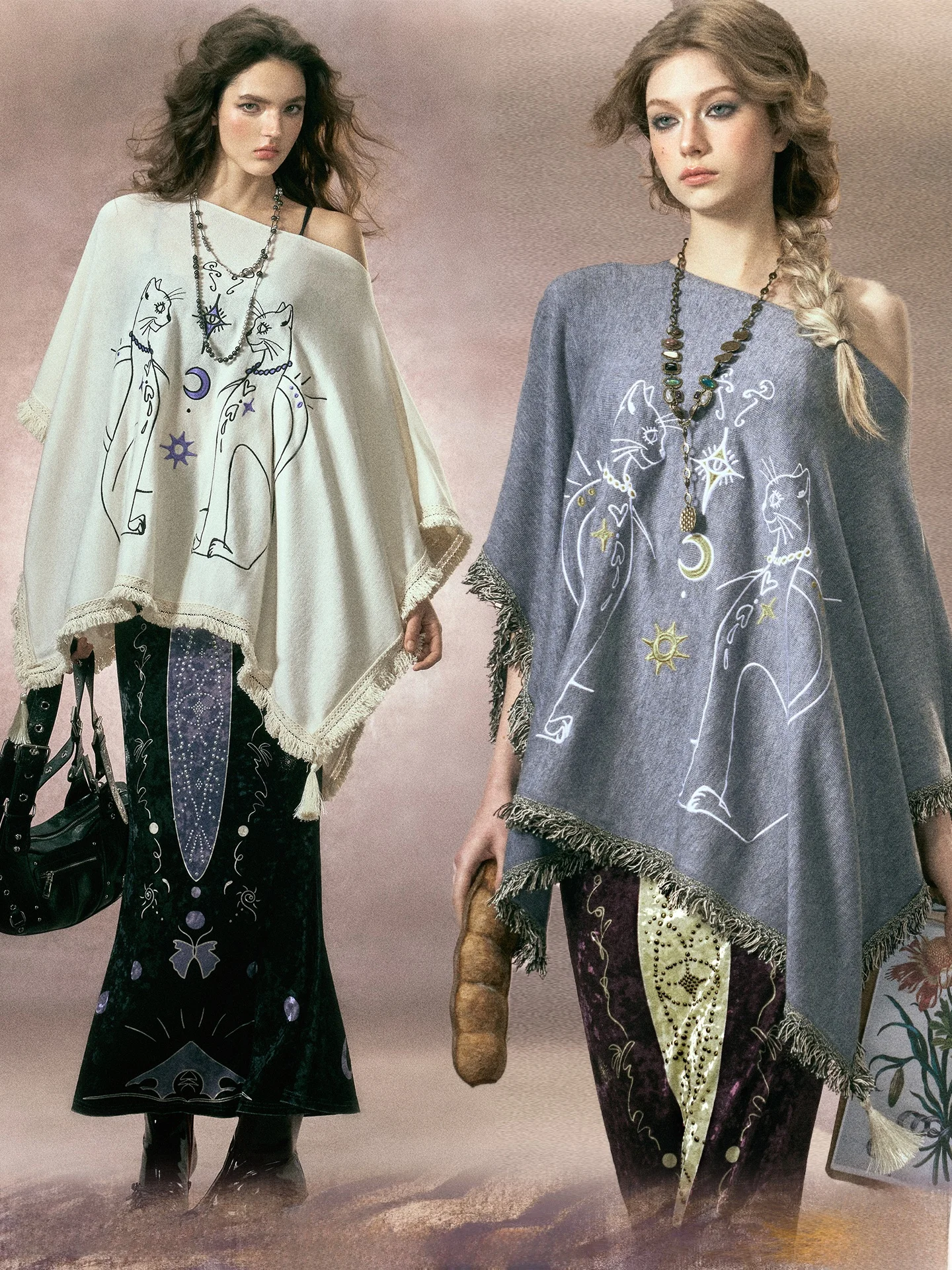 Лимитированная серия: Вязаное пальто-накидка Akiva Lazy Shoulder Slouch с бахромой и воротником-хомутом, женская повседневная модная вязаная одежда
Лимитированная серия: Вязаное пальто-накидка Akiva Lazy Shoulder Slouch с бахромой и воротником-хомутом, женская повседневная модная вязаная одежда