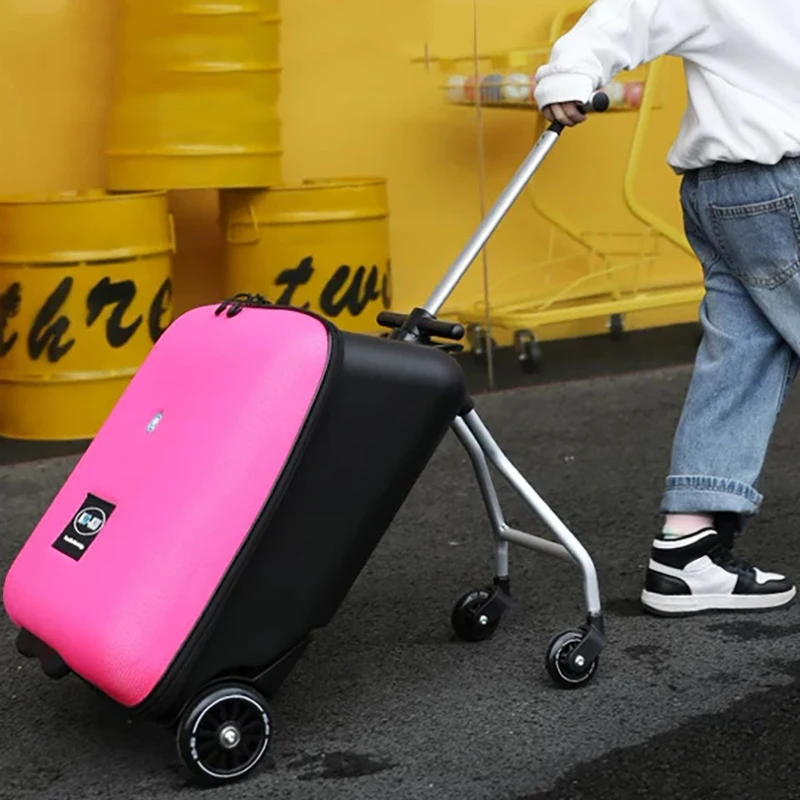 GraspDream kids scooter carry on luggage children baby sit ride on scooter for baby travel suitcase lazy bag new trolley case
GraspDream kids scooter carry on luggage children baby sit ride on scooter for baby travel suitcase lazy bag new trolley case