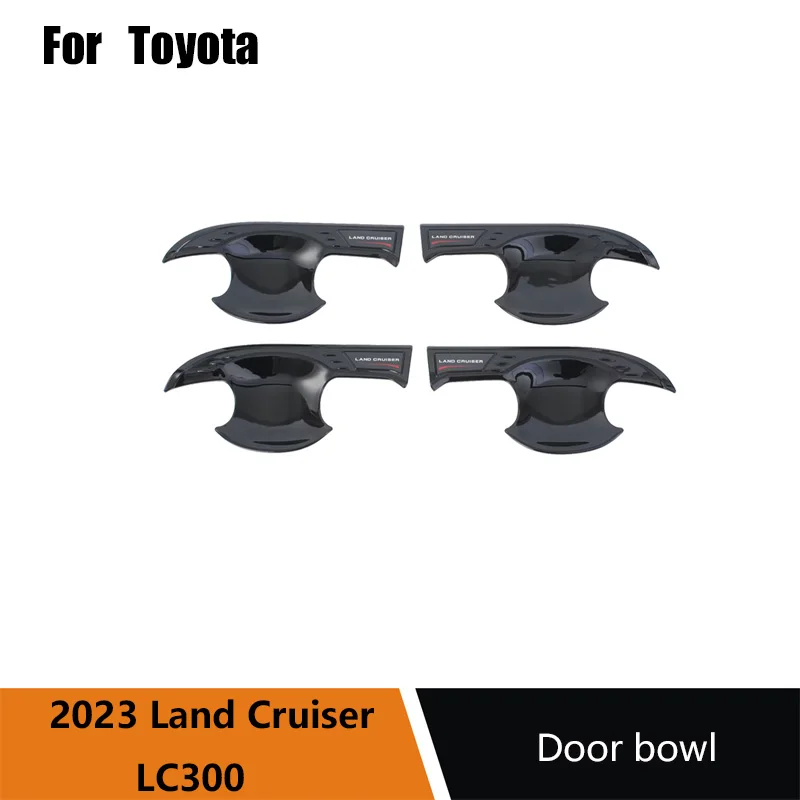For 23 models of Land Cruiser LC300 door bowl modification decorative stickers made of ABS material
For 23 models of Land Cruiser LC300 door bowl modification decorative stickers made of ABS material
