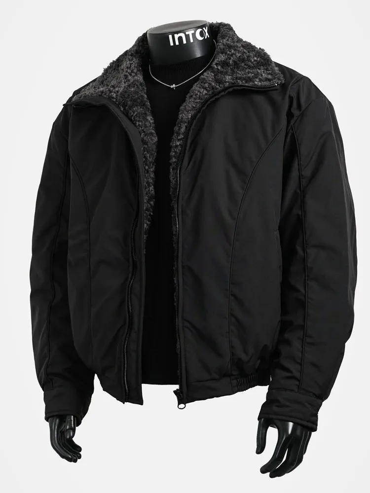 Мужская утепленная куртка с воротником, хлопковая, с теплой флисовой подкладкой, зимняя верхняя одежда, из полиэфирного волокна, повседневная, в стиле Cleanfit
Мужская утепленная куртка с воротником, хлопковая, с теплой флисовой подкладкой, зимняя верхняя одежда, из полиэфирного волокна, повседневная, в стиле Cleanfit