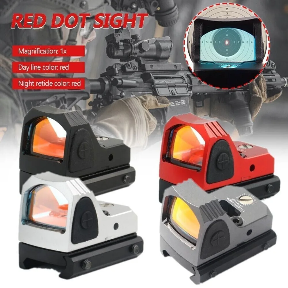 Mini RMR Red Dot Sight Holographic Reflex Scope Sight - Perfect for Precision Shooting
Mini RMR Red Dot Sight Holographic Reflex Scope Sight - Perfect for Precision Shooting