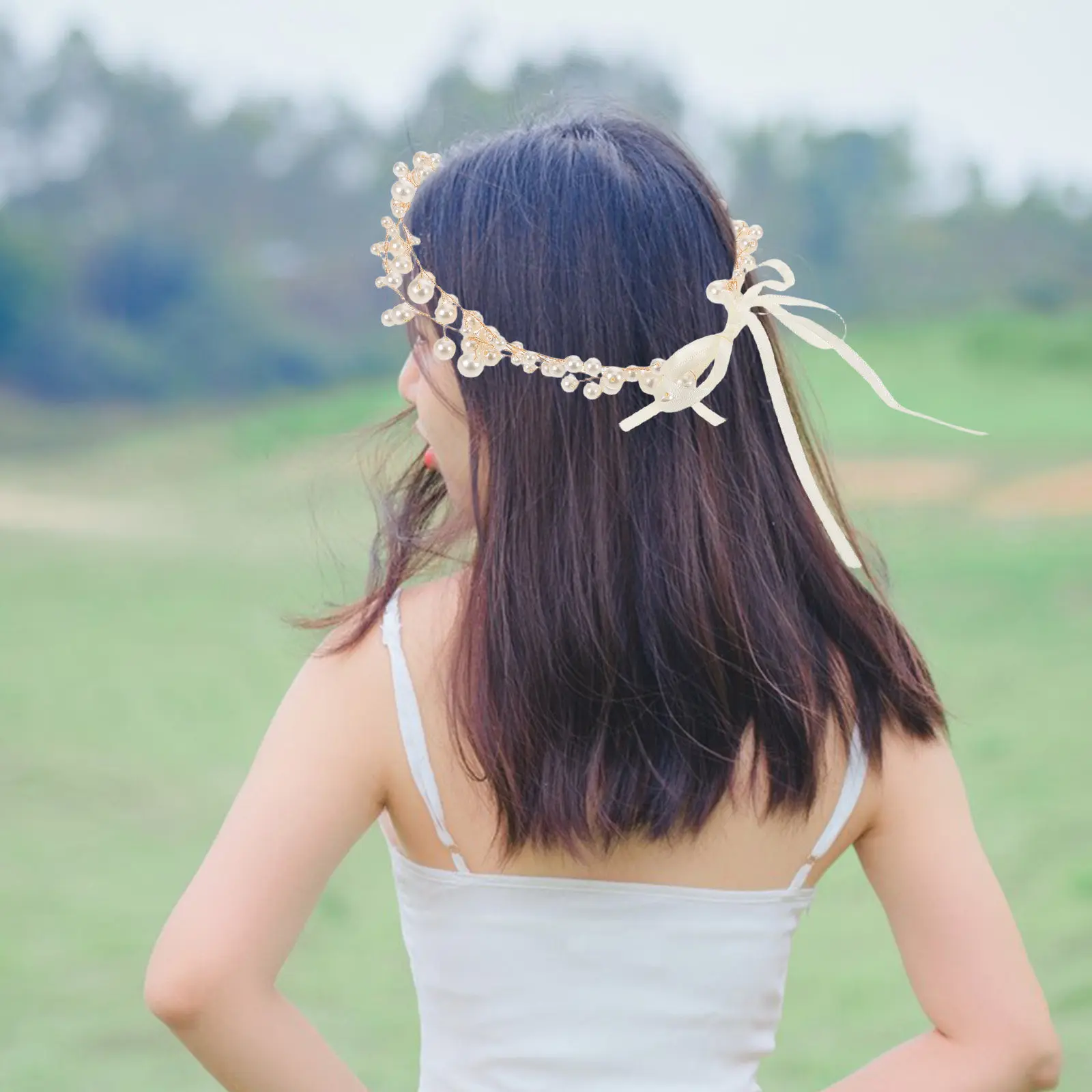 Elegant Pearl Hair Chain Jewelry Bridal Hair Vine for Weddings Parties Everyday Hairstyles Headpiece
Elegant Pearl Hair Chain Jewelry Bridal Hair Vine for Weddings Parties Everyday Hairstyles Headpiece