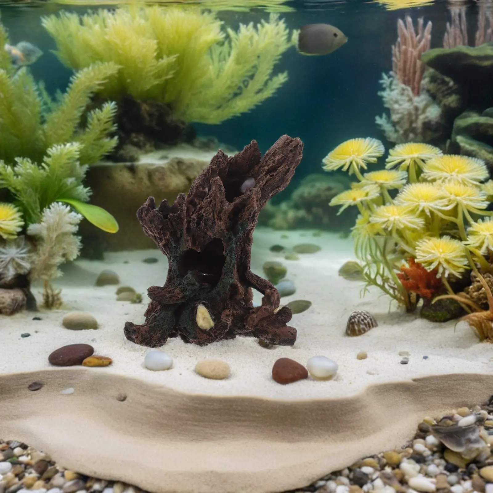 Имитация дерева для аквариума: полый ствол-укрытие, аксессуар для аквариума с рыбками Бетта, элементы из смолы, имитирующие коряги, для террариумов и рептилий
Имитация дерева для аквариума: полый ствол-укрытие, аксессуар для аквариума с рыбками Бетта, элементы из смолы, имитирующие коряги, для террариумов и рептилий