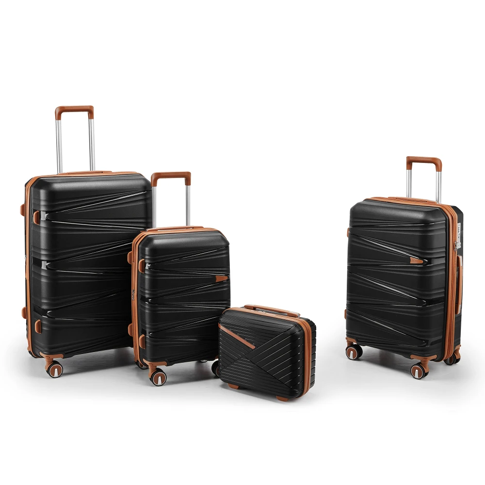 4 Piece 14/20/24/28 Inch Hardshell Expandable Luggage Set Lightweight Suitcase with Spinner Wheels TSA Lock Travel
4 Piece 14/20/24/28 Inch Hardshell Expandable Luggage Set Lightweight Suitcase with Spinner Wheels TSA Lock Travel
