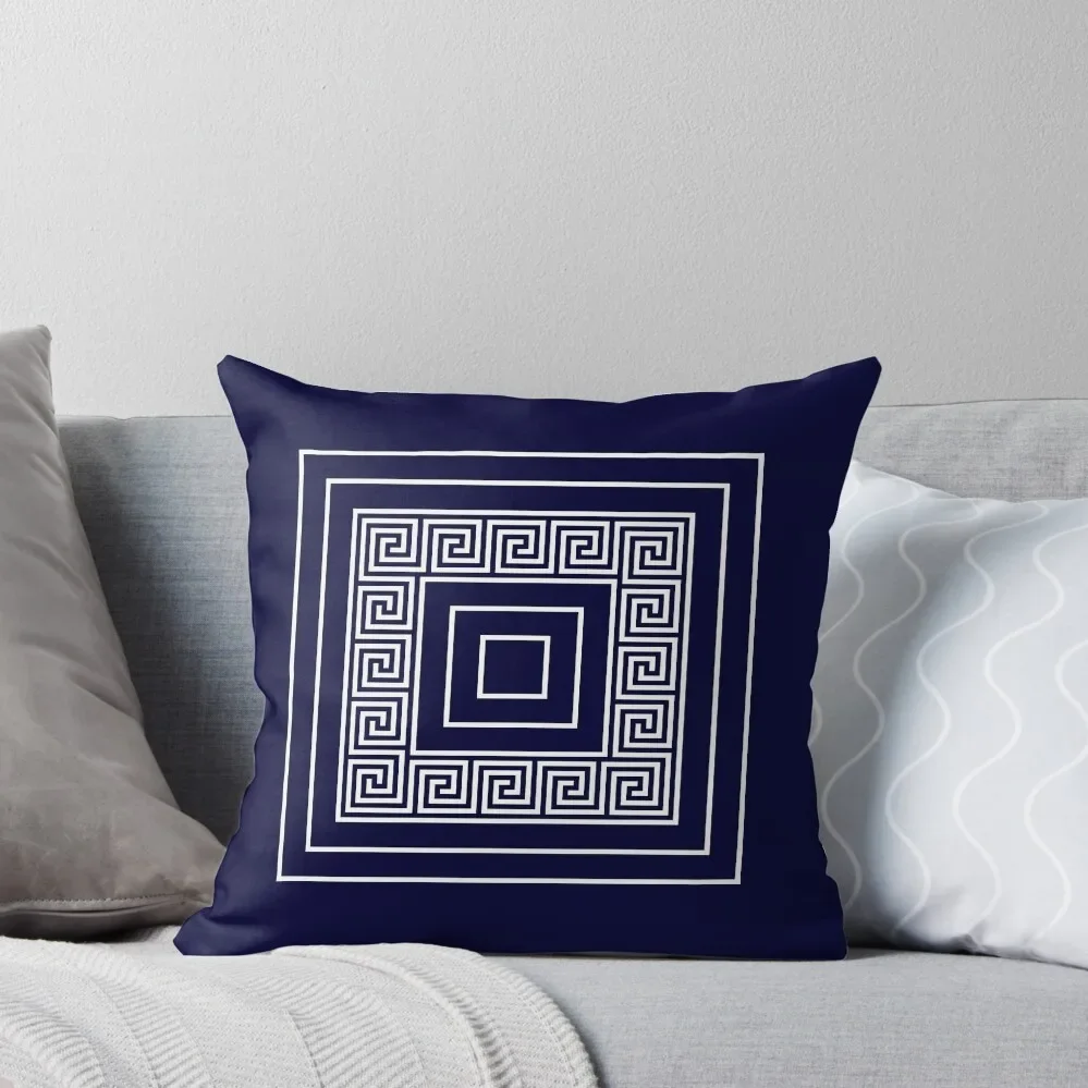 Navy Blue Greek Key Meander Framed Squares Throw Pillow Pillowcases Cushion Covers Sofa Christmas Cushion For Home pillow 
Navy Blue Greek Key Meander Framed Squares Throw Pillow Pillowcases Cushion Covers Sofa Christmas Cushion For Home pillow