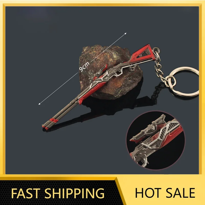 Valorant RGX Sniper Rifle Mini Guns Alloy Keychain Car Key Accessories Game Peripherals Collect Gus Toys Birthday Gifts Boys
Valorant RGX Sniper Rifle Mini Guns Alloy Keychain Car Key Accessories Game Peripherals Collect Gus Toys Birthday Gifts Boys