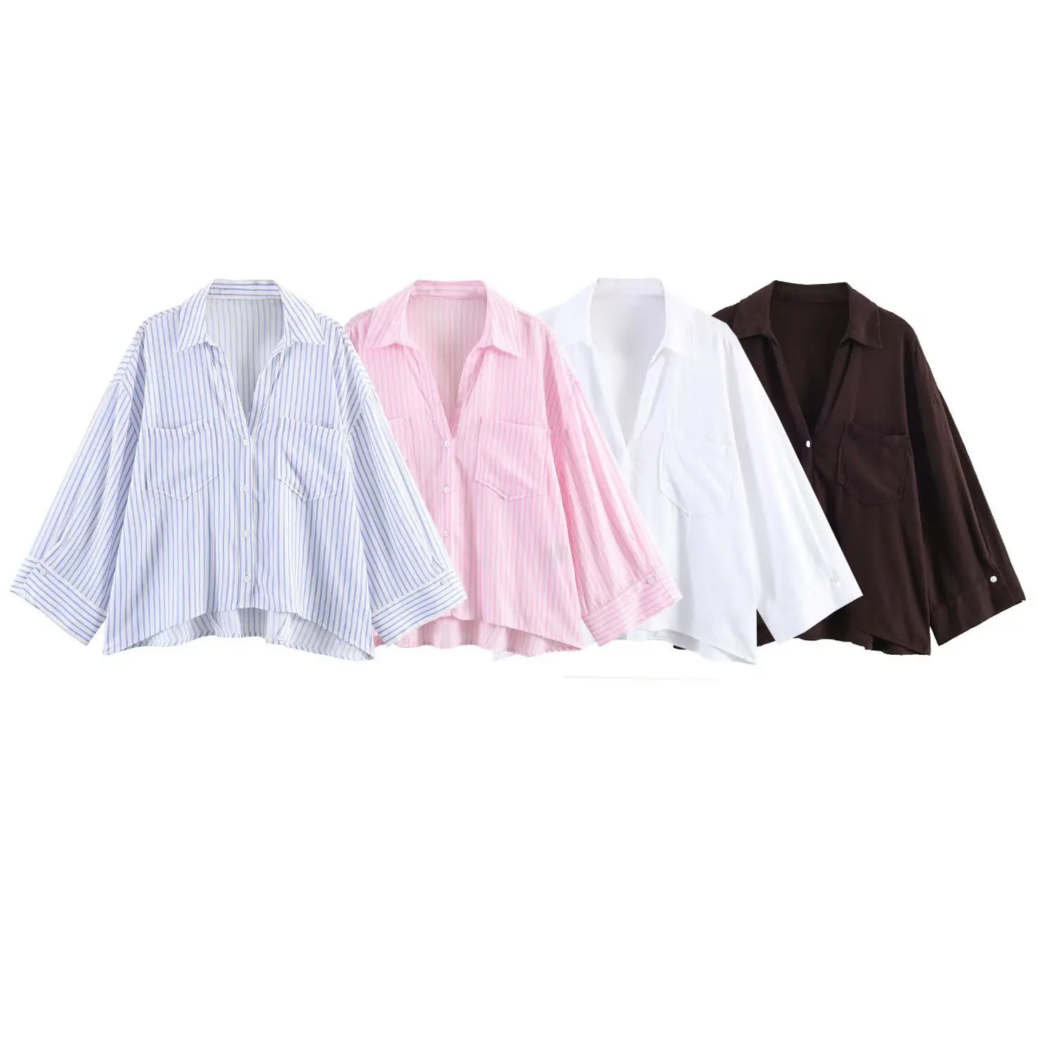 Withered Women's 2026 Fashion Vertical Linen Blended Seven Sleeve Shirt Top Blouses Women's Clothes Shirts Tops
Withered Women's 2026 Fashion Vertical Linen Blended Seven Sleeve Shirt Top Blouses Women's Clothes Shirts Tops
