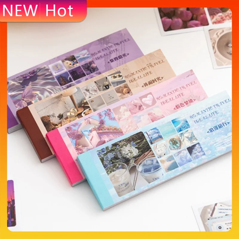 Cute And Creative Ins Style Material Sticker Book Mini Non Cutting Diy Decoration Collage Scrapbook Diary Stationery Gift
Cute And Creative Ins Style Material Sticker Book Mini Non Cutting Diy Decoration Collage Scrapbook Diary Stationery Gift