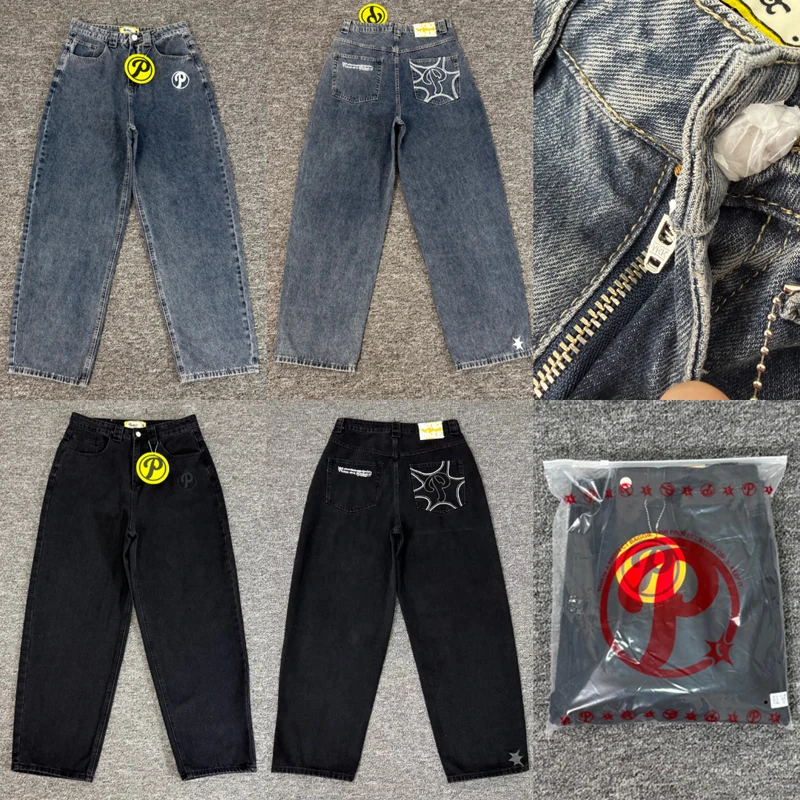 New Arrivals Protect Jeans Hip-hop High Quality Casual Loose Embroidery Logo Denim Pants Streetwear
New Arrivals Protect Jeans Hip-hop High Quality Casual Loose Embroidery Logo Denim Pants Streetwear