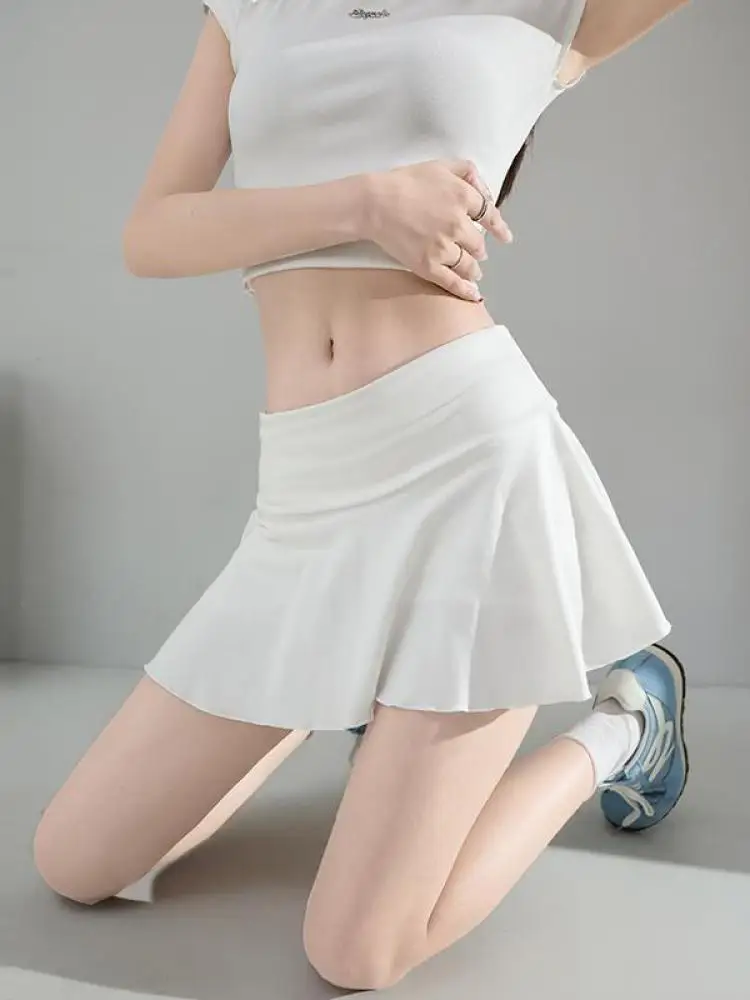 Korean Fashion Women Solid Sexy Pleated Mini Half Skirt High Waist Casual Summer Holiday Versatile Short Skirt Street Simplicity
Korean Fashion Women Solid Sexy Pleated Mini Half Skirt High Waist Casual Summer Holiday Versatile Short Skirt Street Simplicity