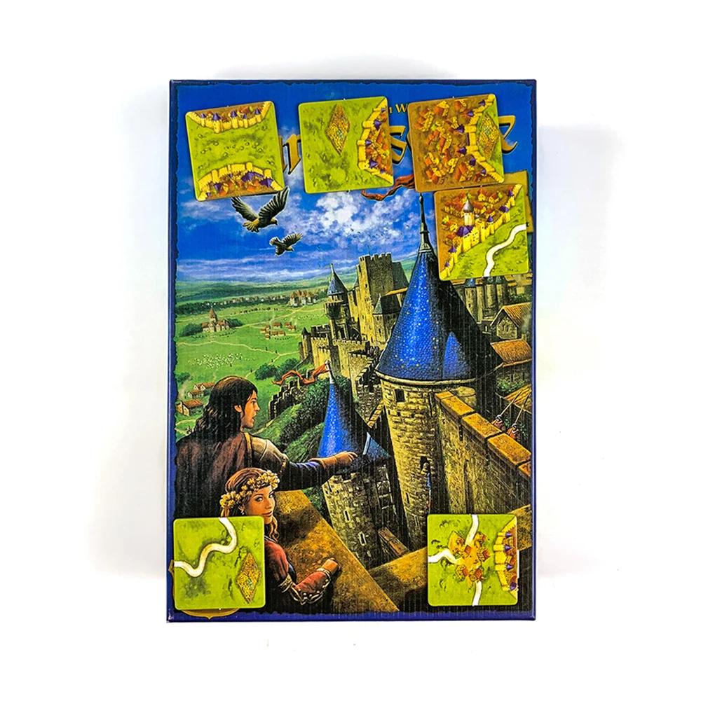 Carcassonne Board Game Family Party Tile Placement Strategy Game For 2-5 Players Best Gift For Kids Adults Board Game
Carcassonne Board Game Family Party Tile Placement Strategy Game For 2-5 Players Best Gift For Kids Adults Board Game
