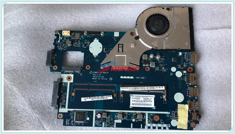 Оригинальный Z5WE3 LA-A621P NBY 4711002 Основная плата ПК для Acer Aspire E1-510 E1-510-2500, тест материнской платы ноутбука, ОК
Оригинальный Z5WE3 LA-A621P NBY 4711002 Основная плата ПК для Acer Aspire E1-510 E1-510-2500, тест материнской платы ноутбука, ОК
