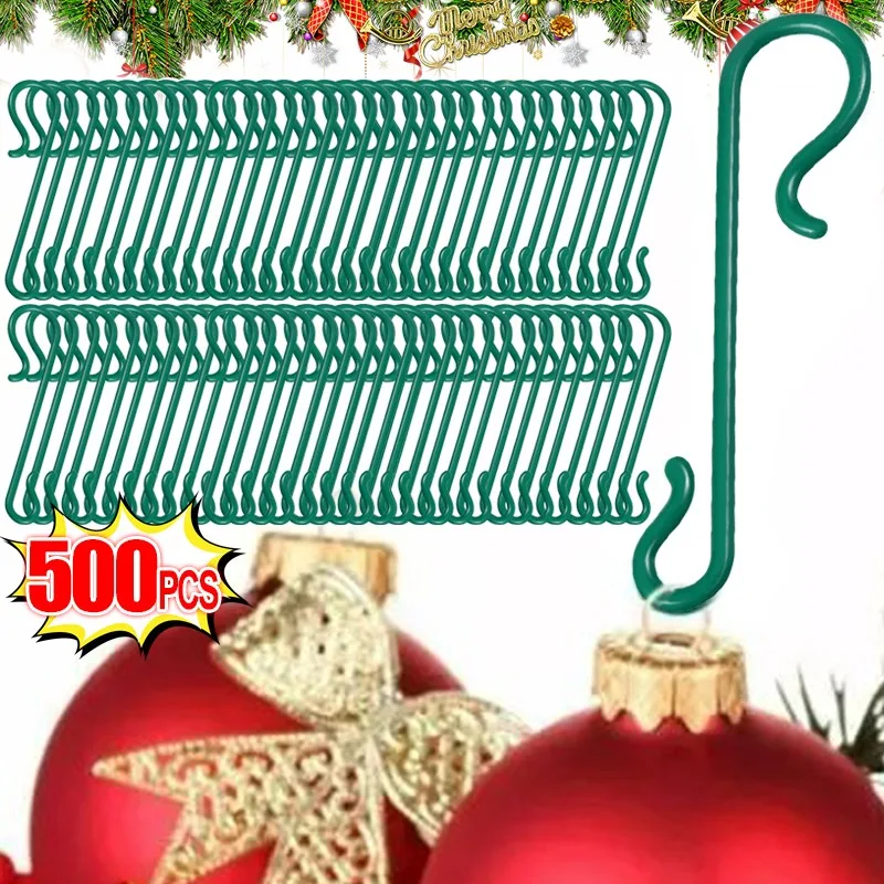 Christmas Ornament S Shaped Hooks Plastic Hook Xmas Tree Balls Pendant Hanging Holders for Home New Year Party Decor Wholesale
Christmas Ornament S Shaped Hooks Plastic Hook Xmas Tree Balls Pendant Hanging Holders for Home New Year Party Decor Wholesale