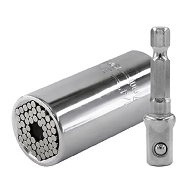 Multifunctional 7 to 19mm Magic Socket Multi Purpose Wrench Extension Rod Electric Hand Drill Screw Tool Set
Multifunctional 7 to 19mm Magic Socket Multi Purpose Wrench Extension Rod Electric Hand Drill Screw Tool Set