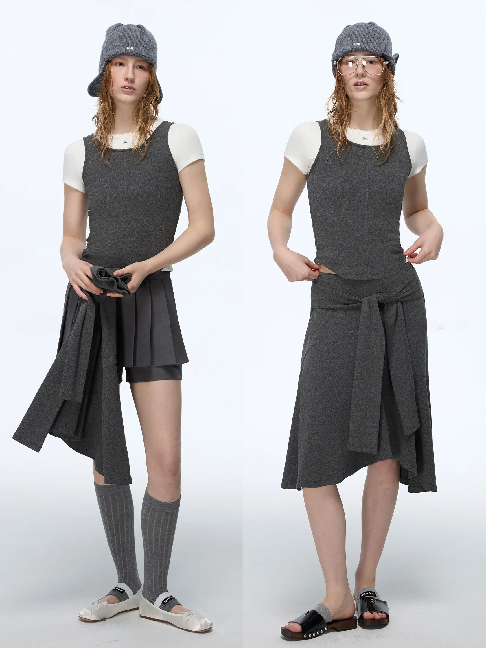 ChicChi Faionable Chien Новинка: Женский комплект из топа и жилета с высокой эластичностью и асимметричным кроем, для повседневной носки
ChicChi Faionable Chien Новинка: Женский комплект из топа и жилета с высокой эластичностью и асимметричным кроем, для повседневной носки