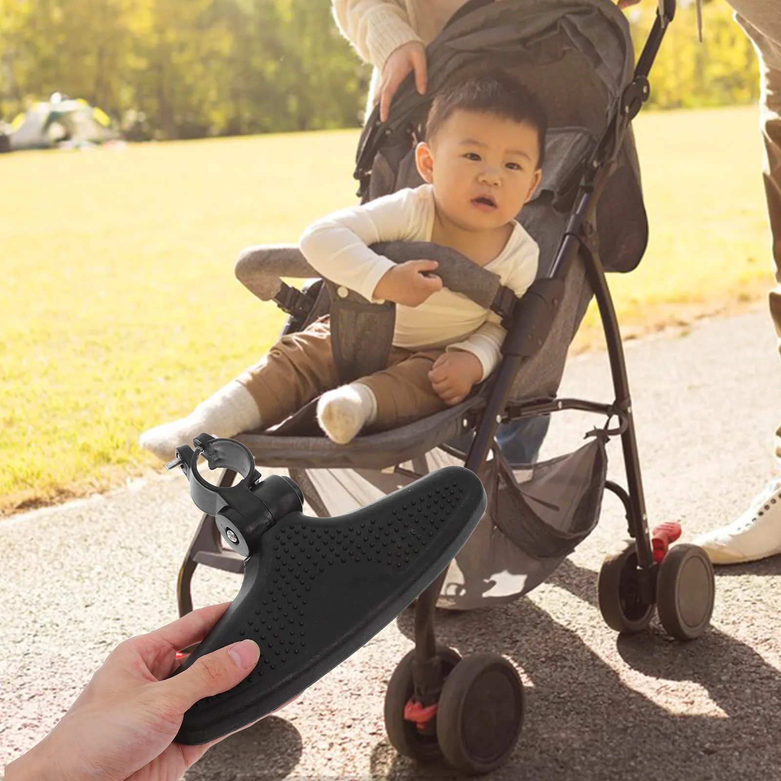 Baby Stroller Foot Pedal Extension Footrest Stroller Accessories Pram Footboard Support Relaxation Comfortable Safe Design
Baby Stroller Foot Pedal Extension Footrest Stroller Accessories Pram Footboard Support Relaxation Comfortable Safe Design