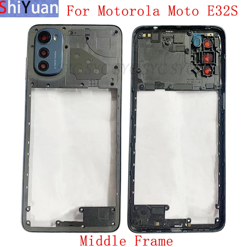 Phone Housing Middle Frame Center Chassis Cover For Motorola Moto E32S Middle Frame Replacement Repair Parts
Phone Housing Middle Frame Center Chassis Cover For Motorola Moto E32S Middle Frame Replacement Repair Parts
