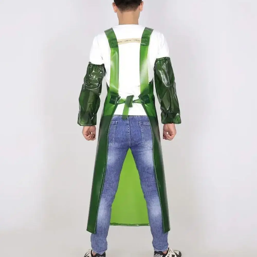 Durable Waterproof Slaughterhouse Apron Wear-resistant Thickened Garden Overclothes Oil-proof with Sleeve Painting Apron Home
Durable Waterproof Slaughterhouse Apron Wear-resistant Thickened Garden Overclothes Oil-proof with Sleeve Painting Apron Home