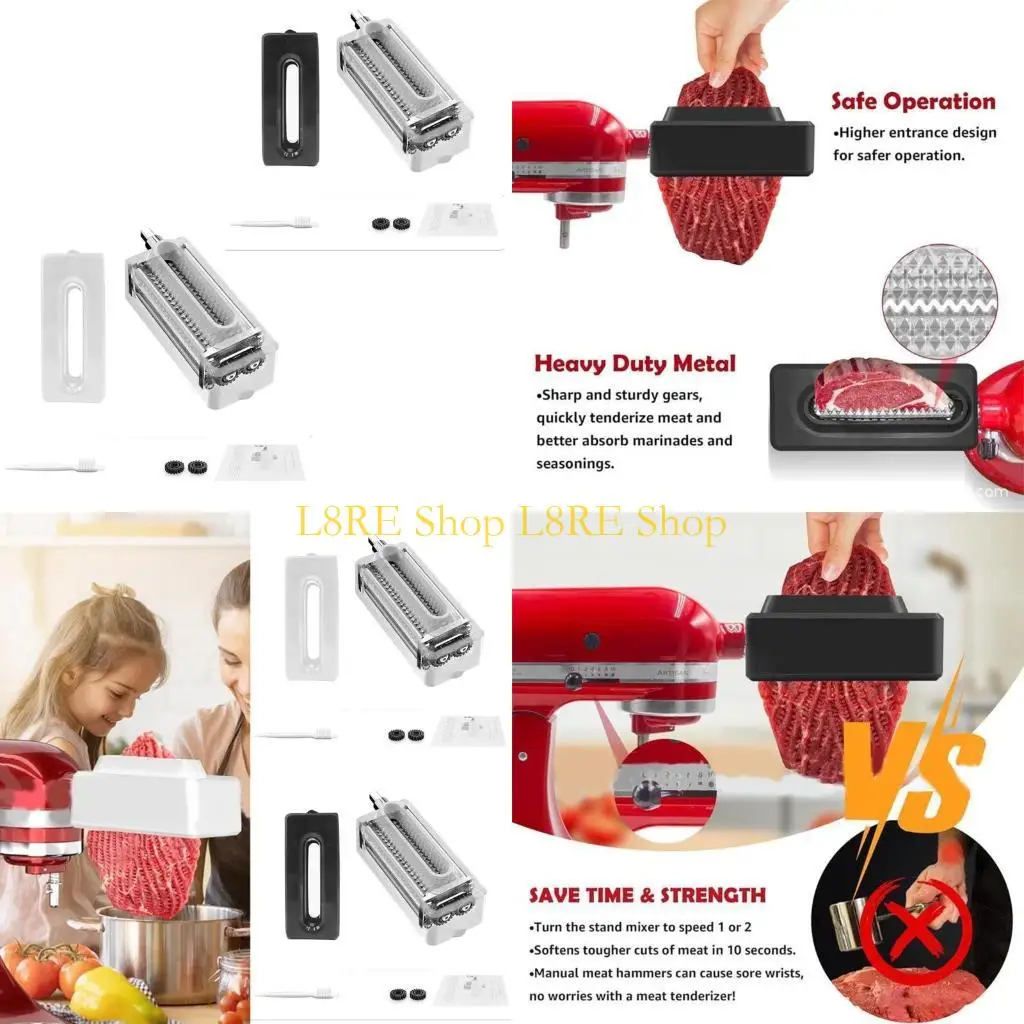 L8RE Tenderizer with Stainless Steel Gears For Electronic Mixer Tenderizer Stand Mixer Tenderizer Replacement
L8RE Tenderizer with Stainless Steel Gears For Electronic Mixer Tenderizer Stand Mixer Tenderizer Replacement