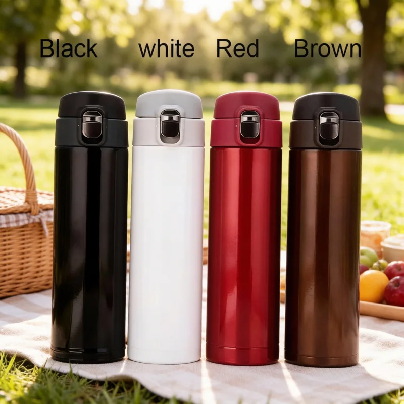 Student Thermos Cup for School, Creative Bullet Cover Direct Drinking Water Cup, Simple Solid Color Durable & Practical
Student Thermos Cup for School, Creative Bullet Cover Direct Drinking Water Cup, Simple Solid Color Durable & Practical