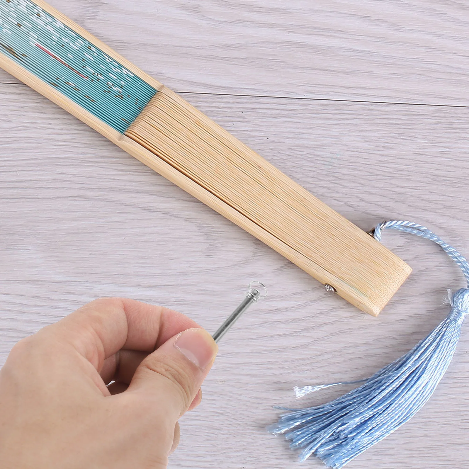 13Sets Parts Strong Metal Fasteners for Handheld Folding Fan Restoration Replacement Shaft Connector Kit
13Sets Parts Strong Metal Fasteners for Handheld Folding Fan Restoration Replacement Shaft Connector Kit