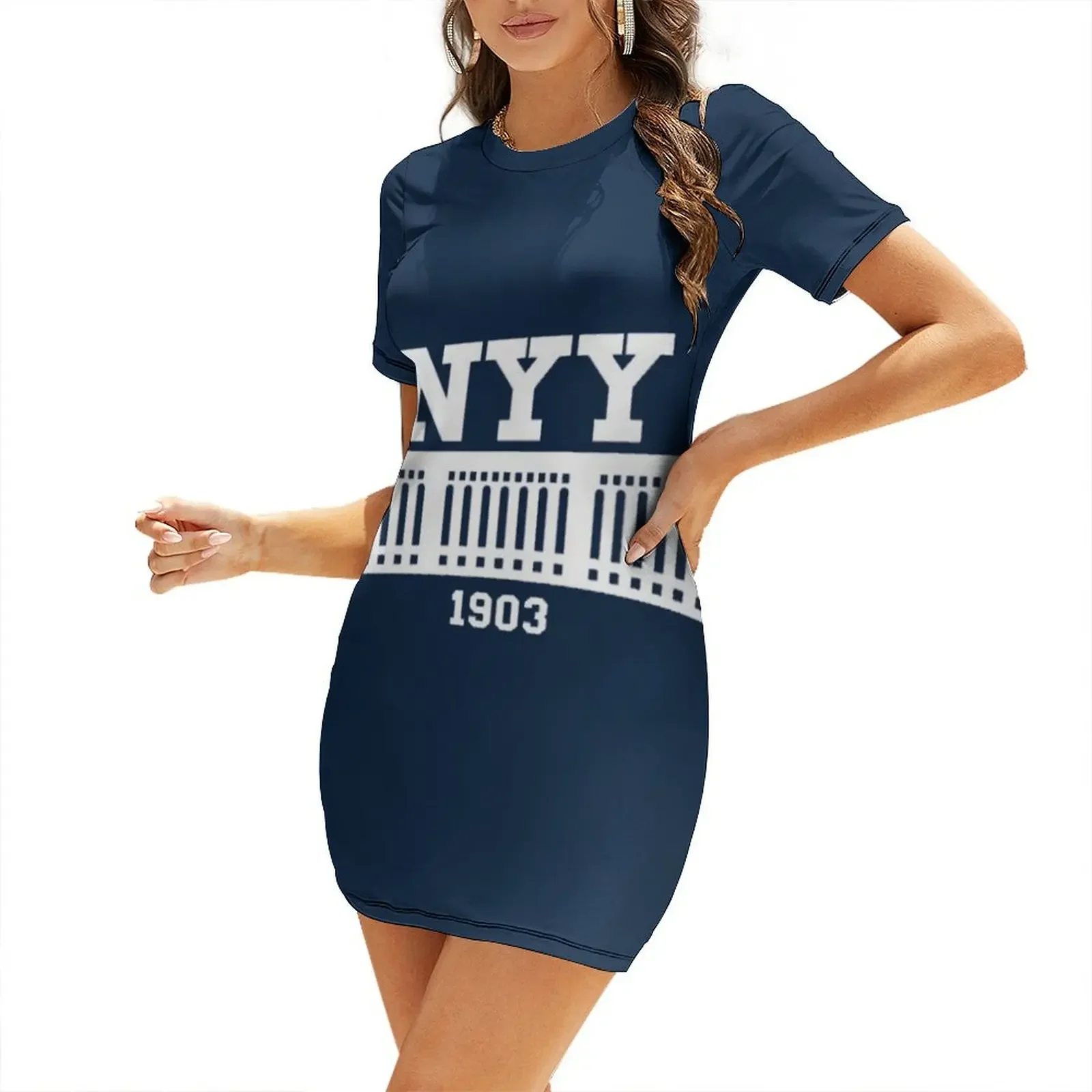 New York Baseball - Since 1903 Short-Sleeved Dress dresses for womens luxury dresses Cocktail of dresses womens clothing
New York Baseball - Since 1903 Short-Sleeved Dress dresses for womens luxury dresses Cocktail of dresses womens clothing
