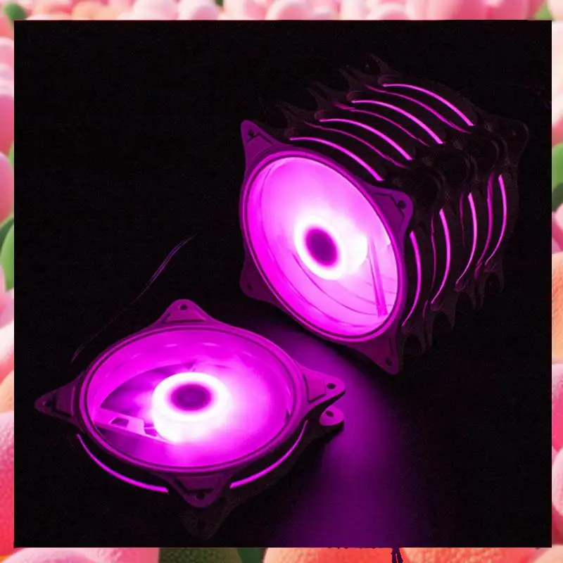 4 Pin 120Mm Cool Fan Pc Fans 3 Aperture Interntl External Pink LED Large Air Volume Silent Fan For Pc Cooling 6 Pack-ABJU
4 Pin 120Mm Cool Fan Pc Fans 3 Aperture Interntl External Pink LED Large Air Volume Silent Fan For Pc Cooling 6 Pack-ABJU
